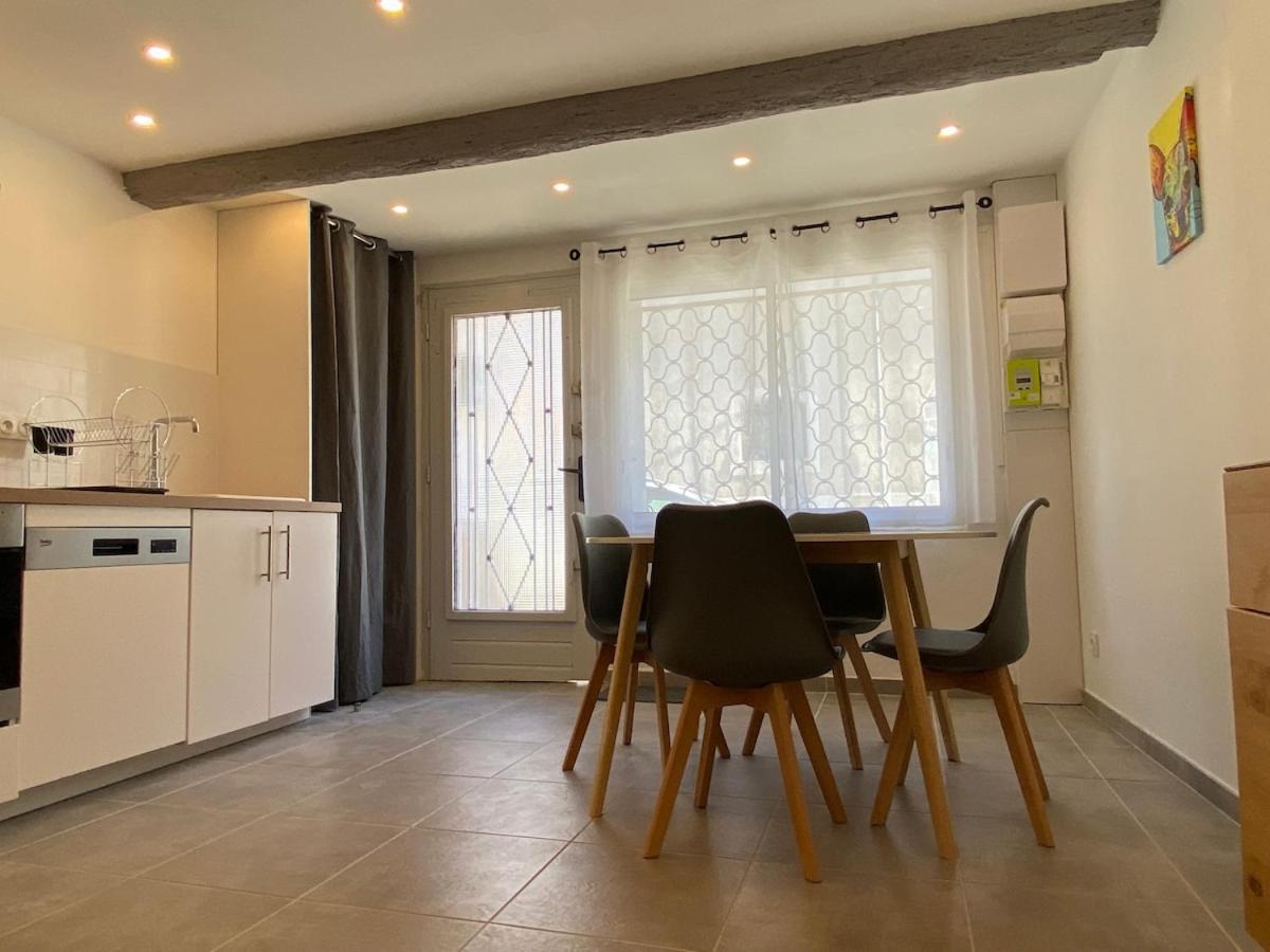 Superbe Appartement Climatise Avec Patio Montpellier Exterior foto